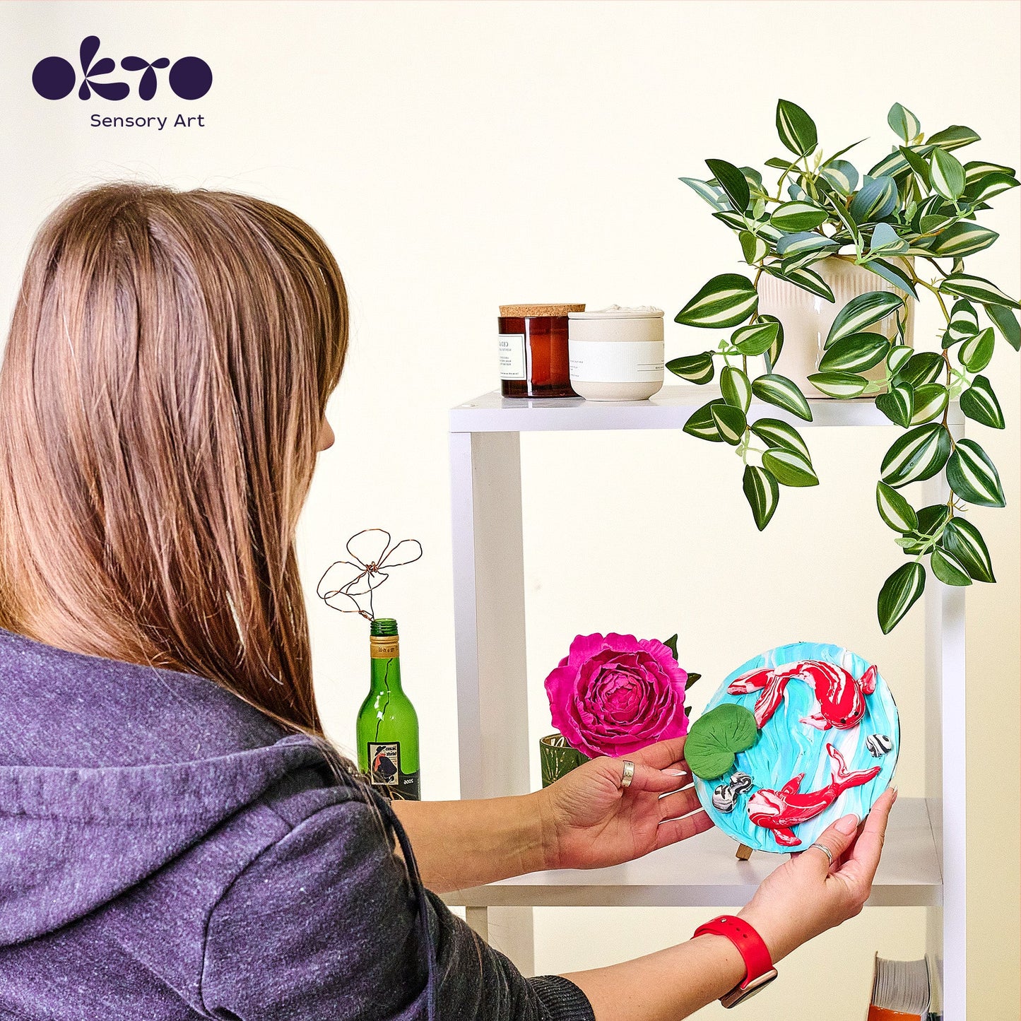 OKTO Colors Mix Air Clay (L Size)