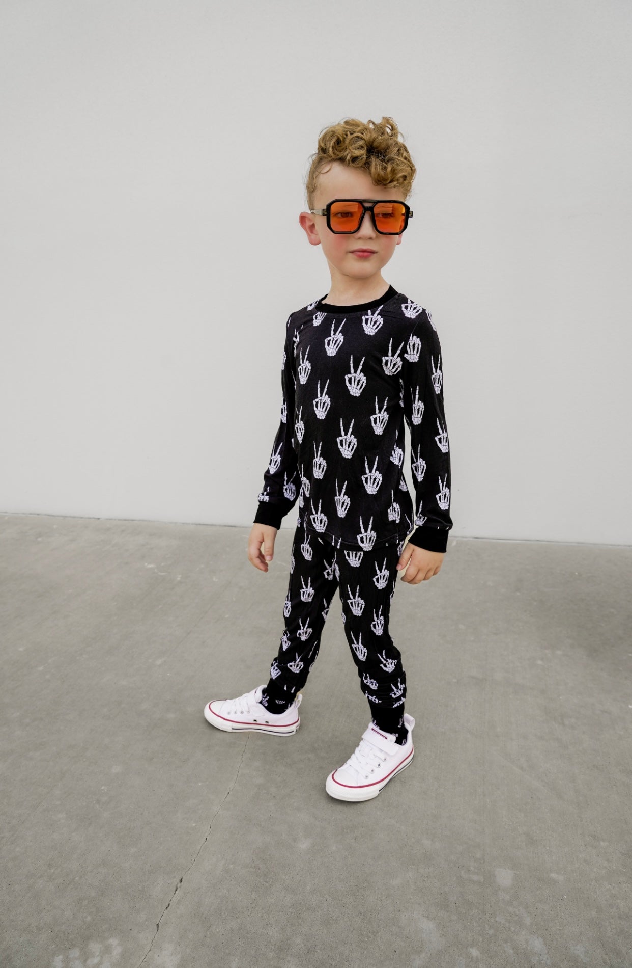 ✌🏻 skelly | bamboo pajamas