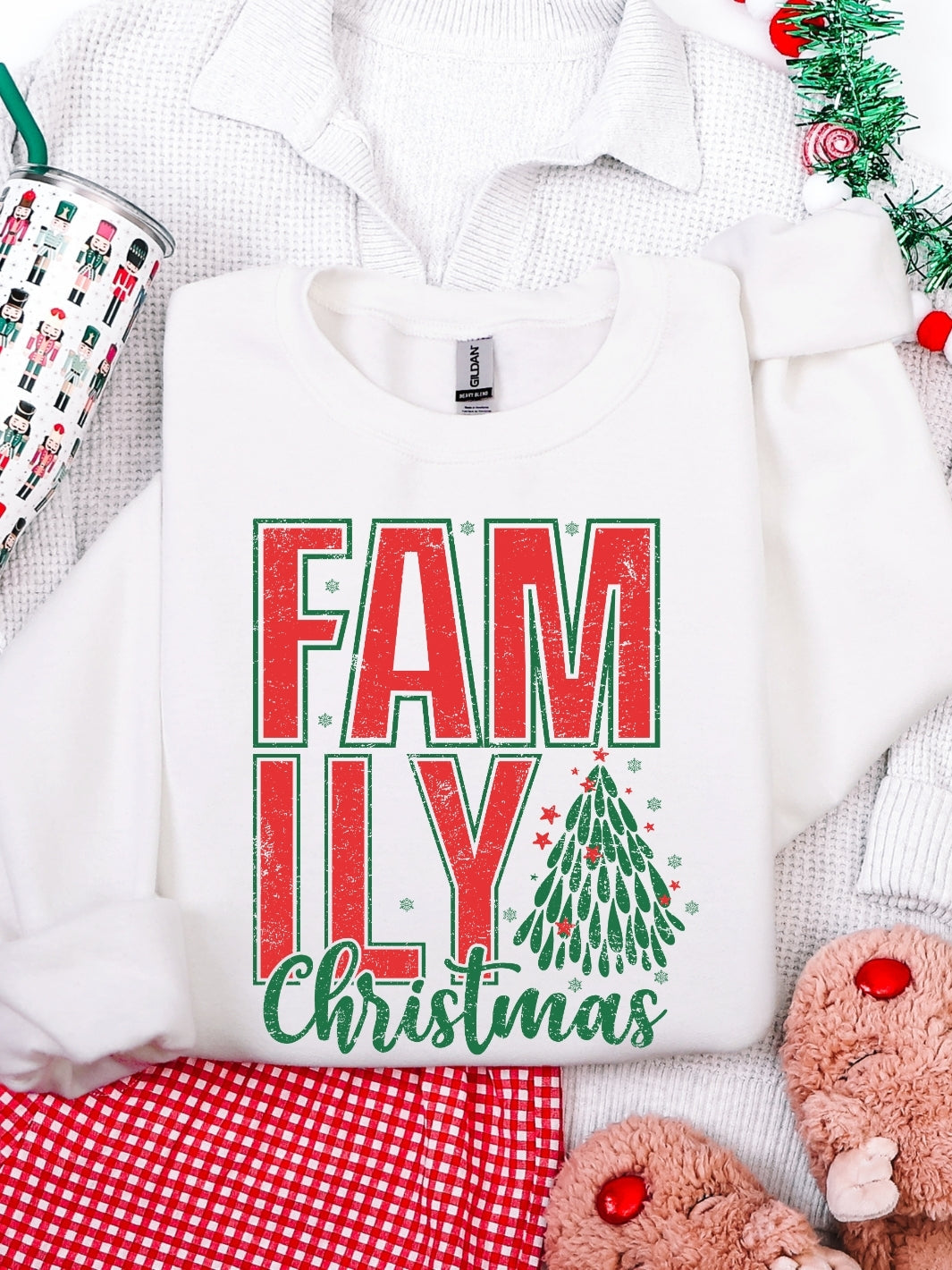 Gildan Family Christmas Sweatshirt