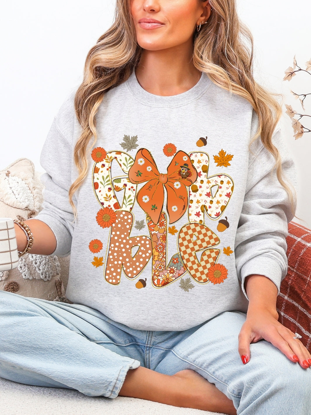 Gildan Preppy Gobble Sweatshirt