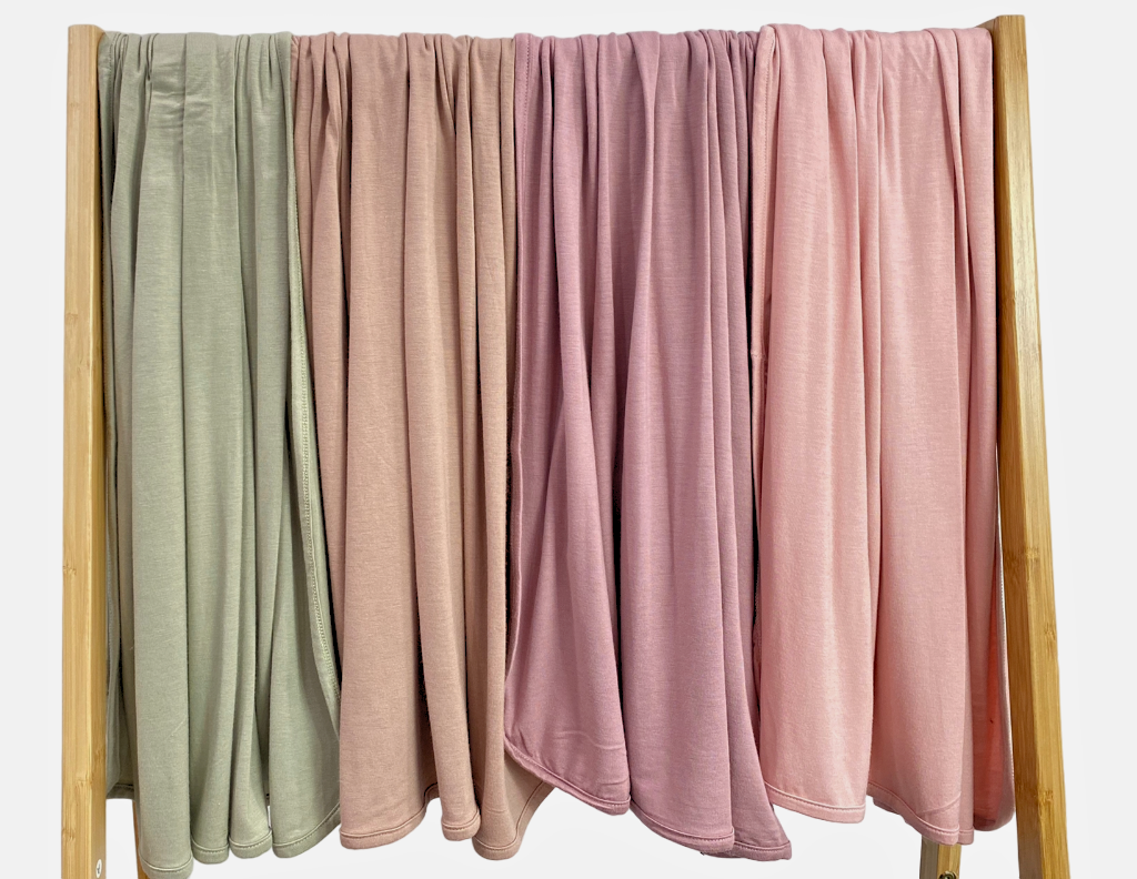 Bamboo Swaddle Blanket in Olive