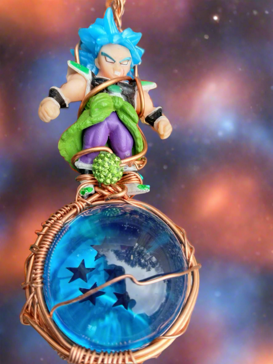 Custom .999 Copper Custom Broly Necklace