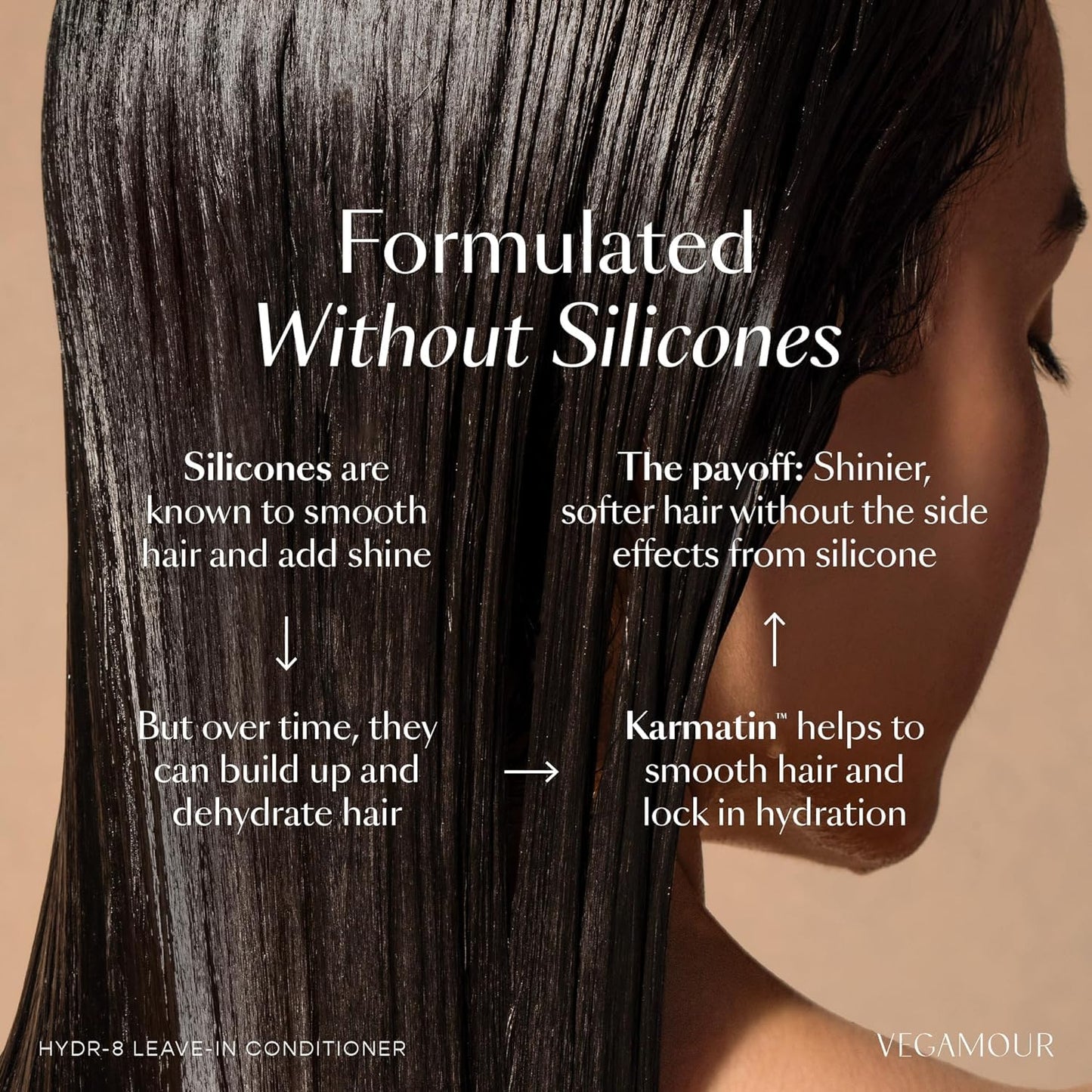 VEGAMOUR Detangling & Frizz Reducing HYDR-8 Leave-in Conditioner