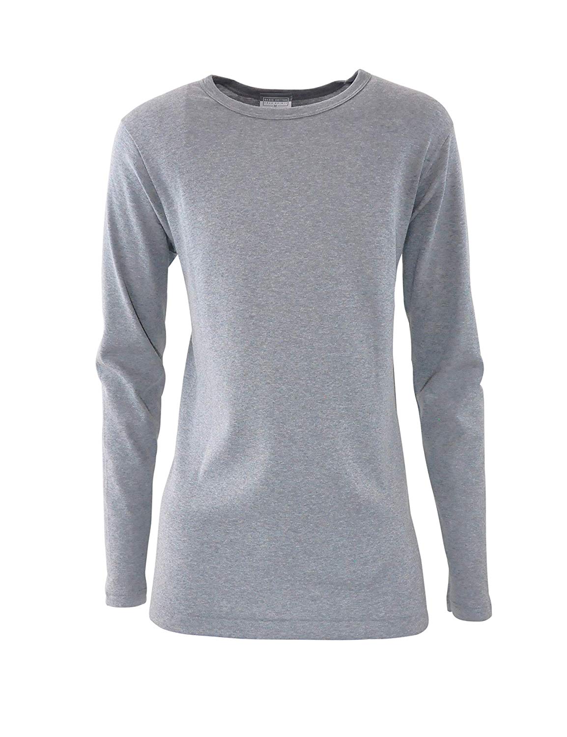 BASIC COTTON Free Spirit Premium Quality 100% Brushed Cotton Men's Long Sleeve Made in Italy