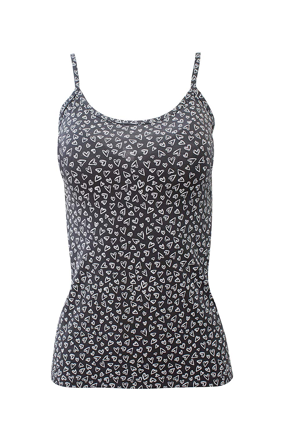BASIC COTTON Free Spirit Premium Quality Cotton Women's Print Camisole. Proudly Made in Italy.