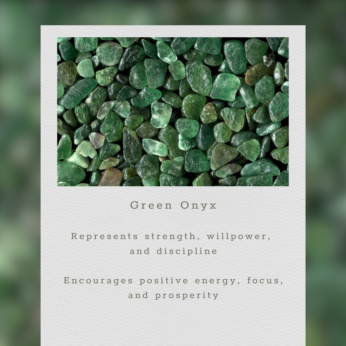 Green Onyx Kensington Necklace