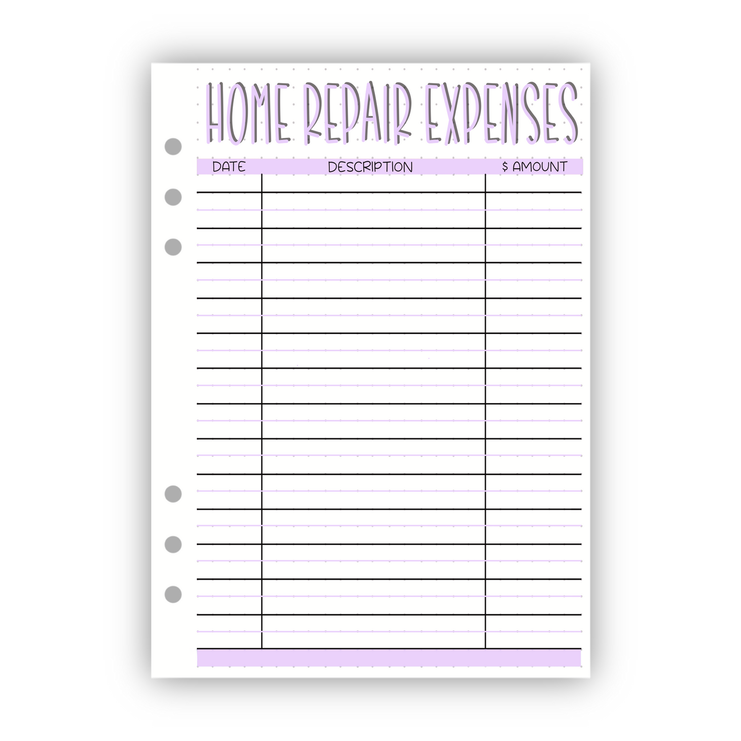 Home Repair Expenses