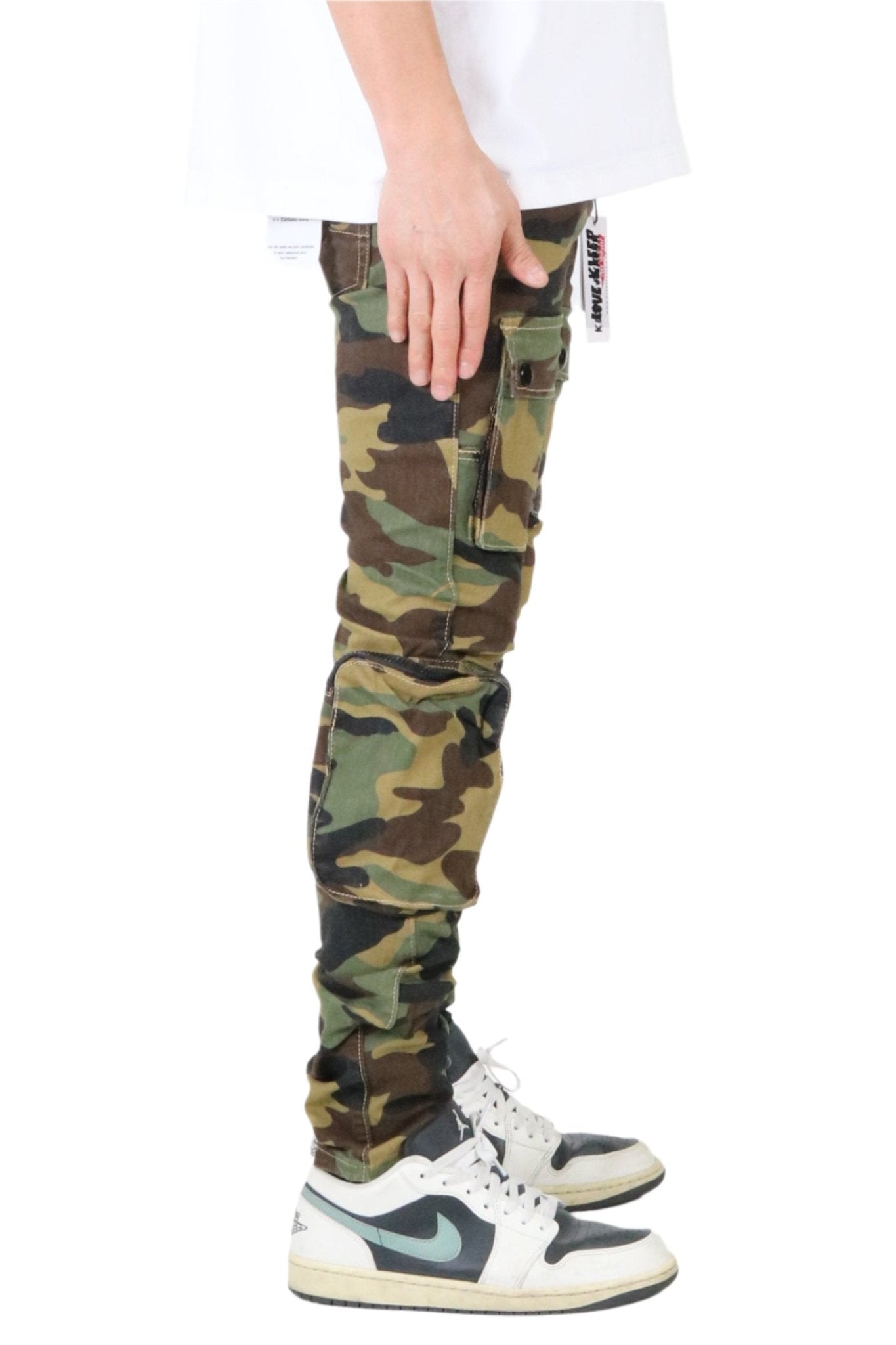 Veil Men's premium twill cargo pant with multi functional pockets