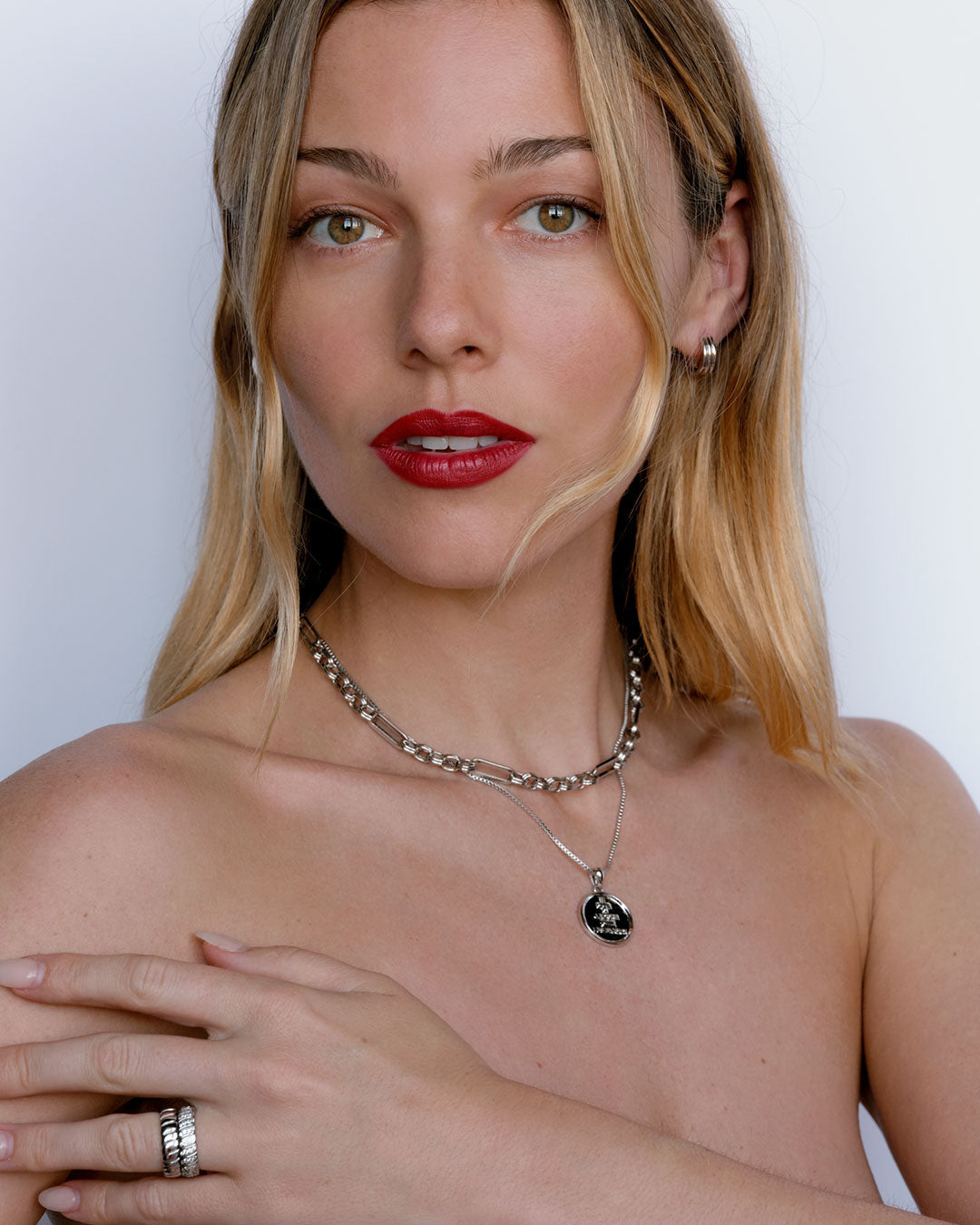 The 'I Love Jewelry' Coin Necklace