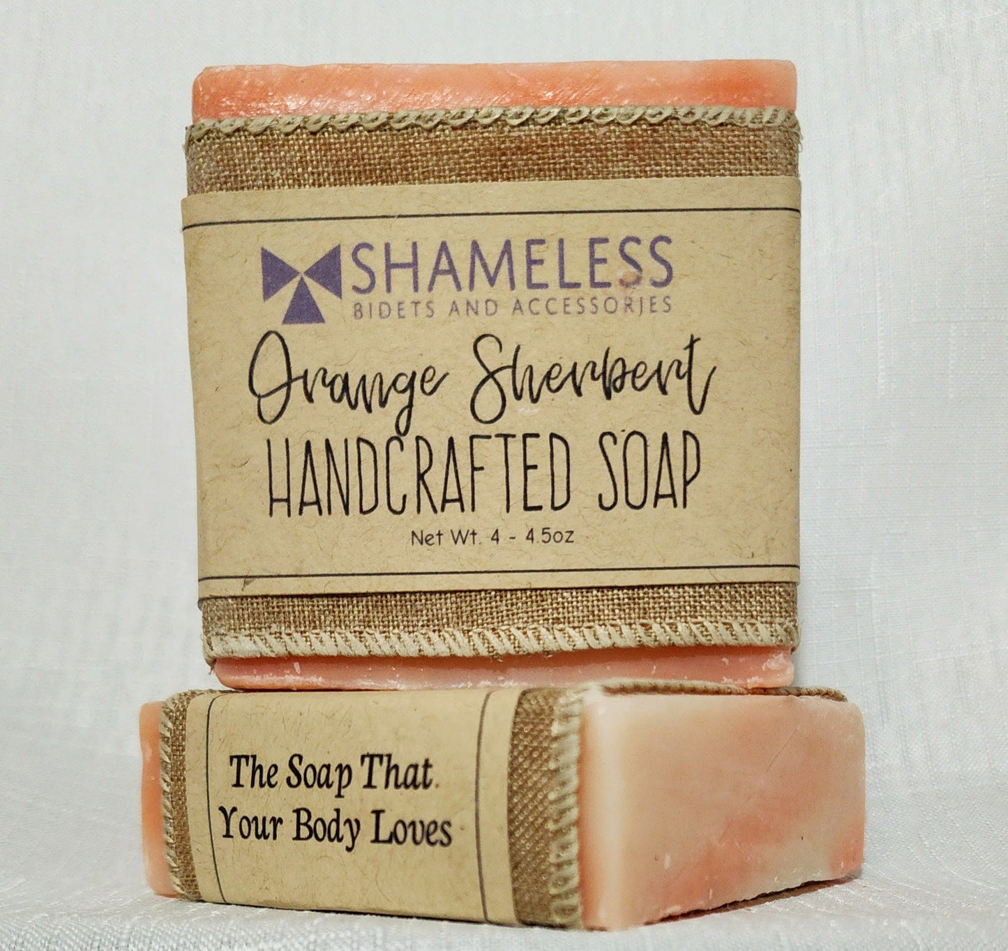 Orange Sherbert Shea Butter Soap (wholeseller)