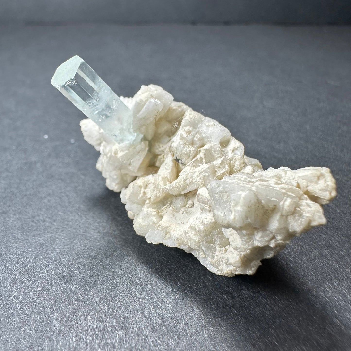 Topaz with Schorl Tourmaline on Albite Mt. Antero, San Isabel National Forest, Colorado