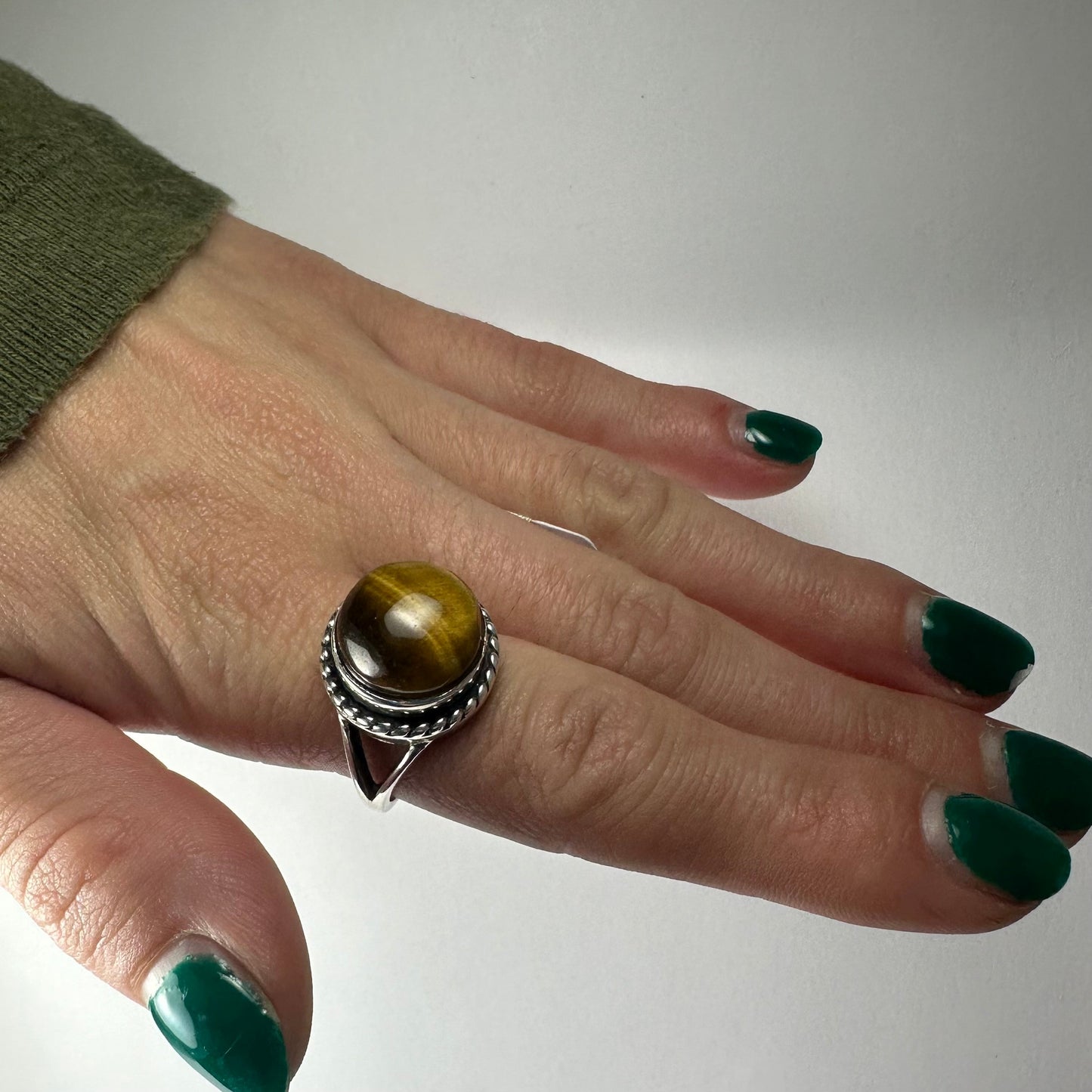 Tiger's Eye Ring