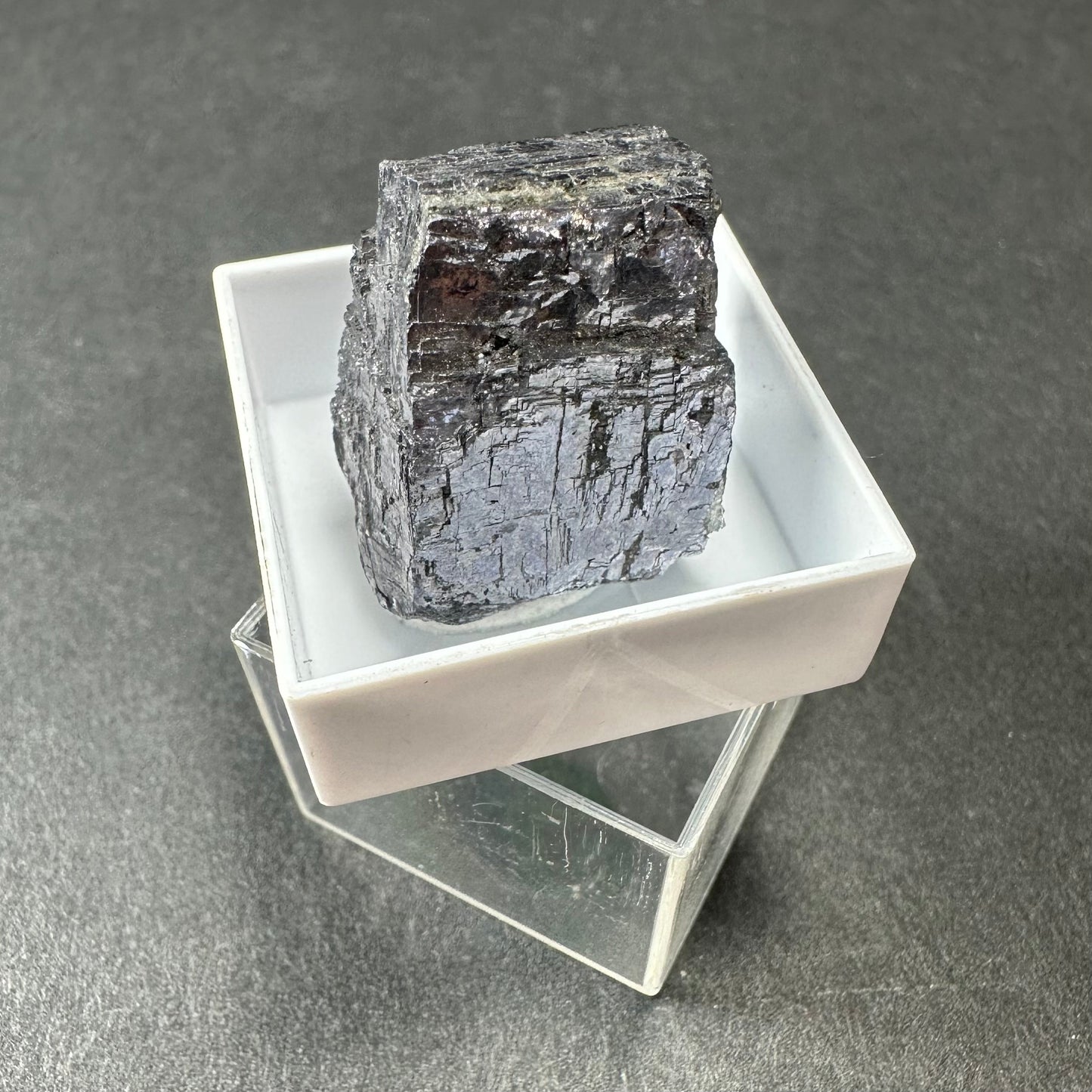 Thumbnail Specimens in Acrylic Box from Morocco