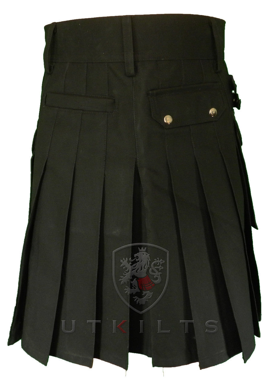 Utility Kilt – GlenTorin, Black