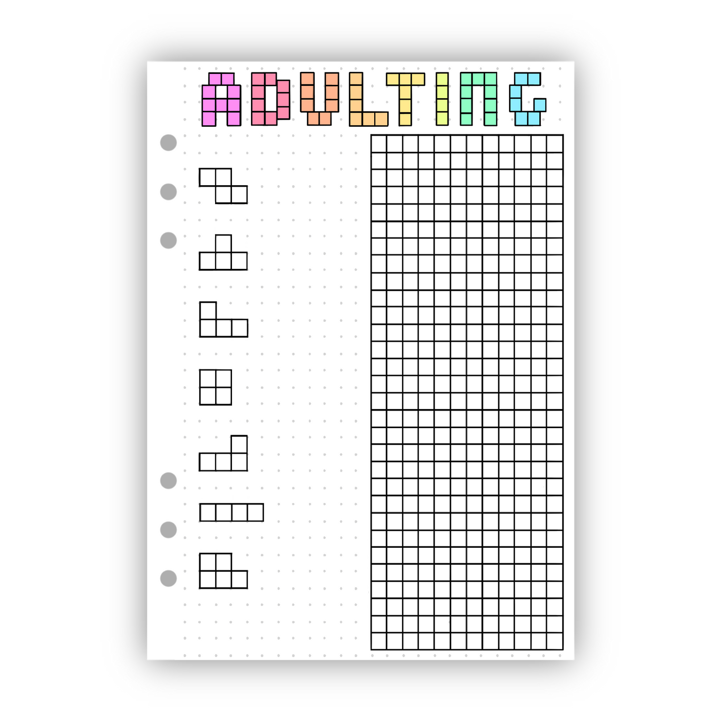 Adulting Tetris