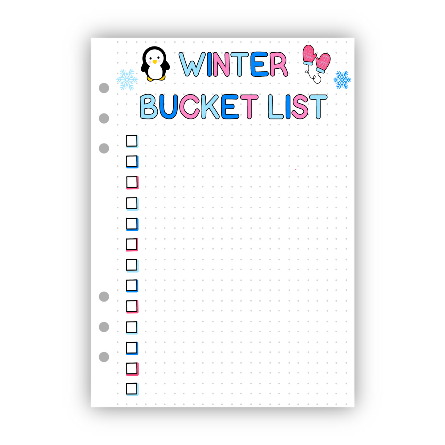 Winter Bucket List