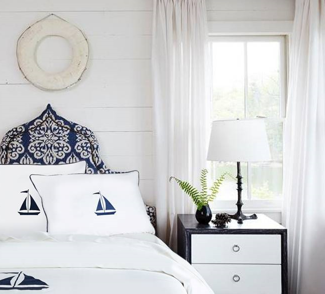 Yacht Sailboat Sham