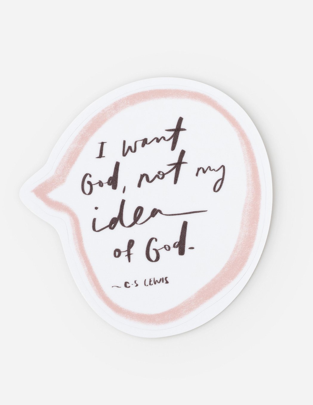 C.S. Lewis Quote Sticker