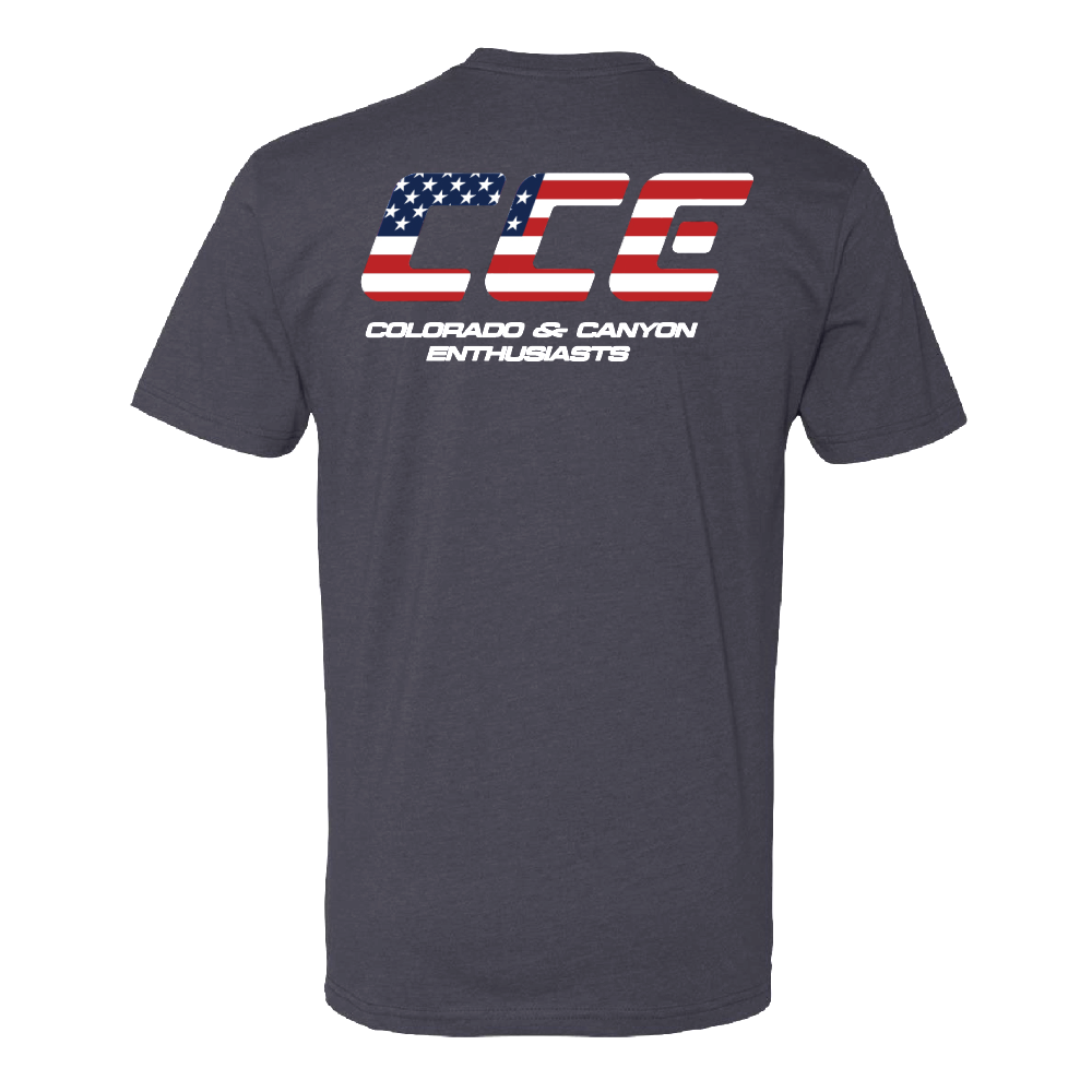 CCE T-Shirt Flag "Colorado & Canyon Enthusiasts"