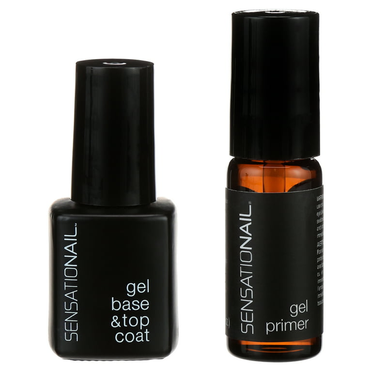 SensatioNail Gel Primer, Base & Top Coat