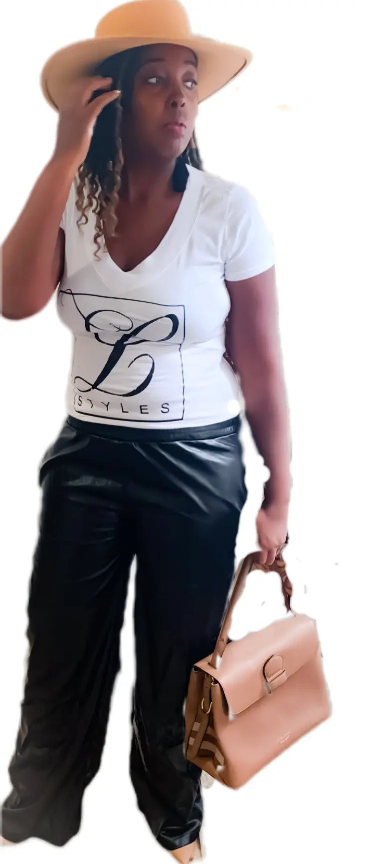 L.Styles' V Neck T Shirt
