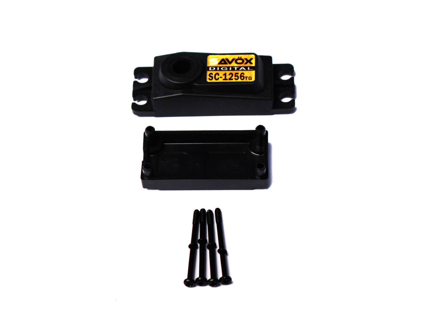 Savox Top & Bottom Servo Case with 4 Screws for SC1256TG