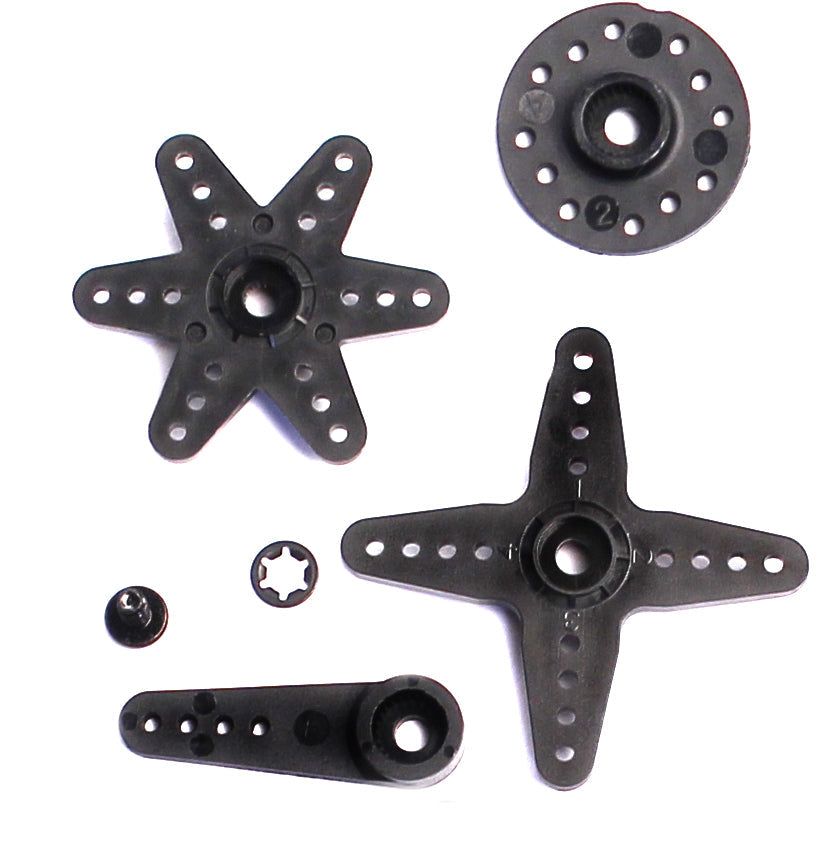 Savox Plastic Standard Servo Horn Set for Metal Gear Servos 25 Tooth