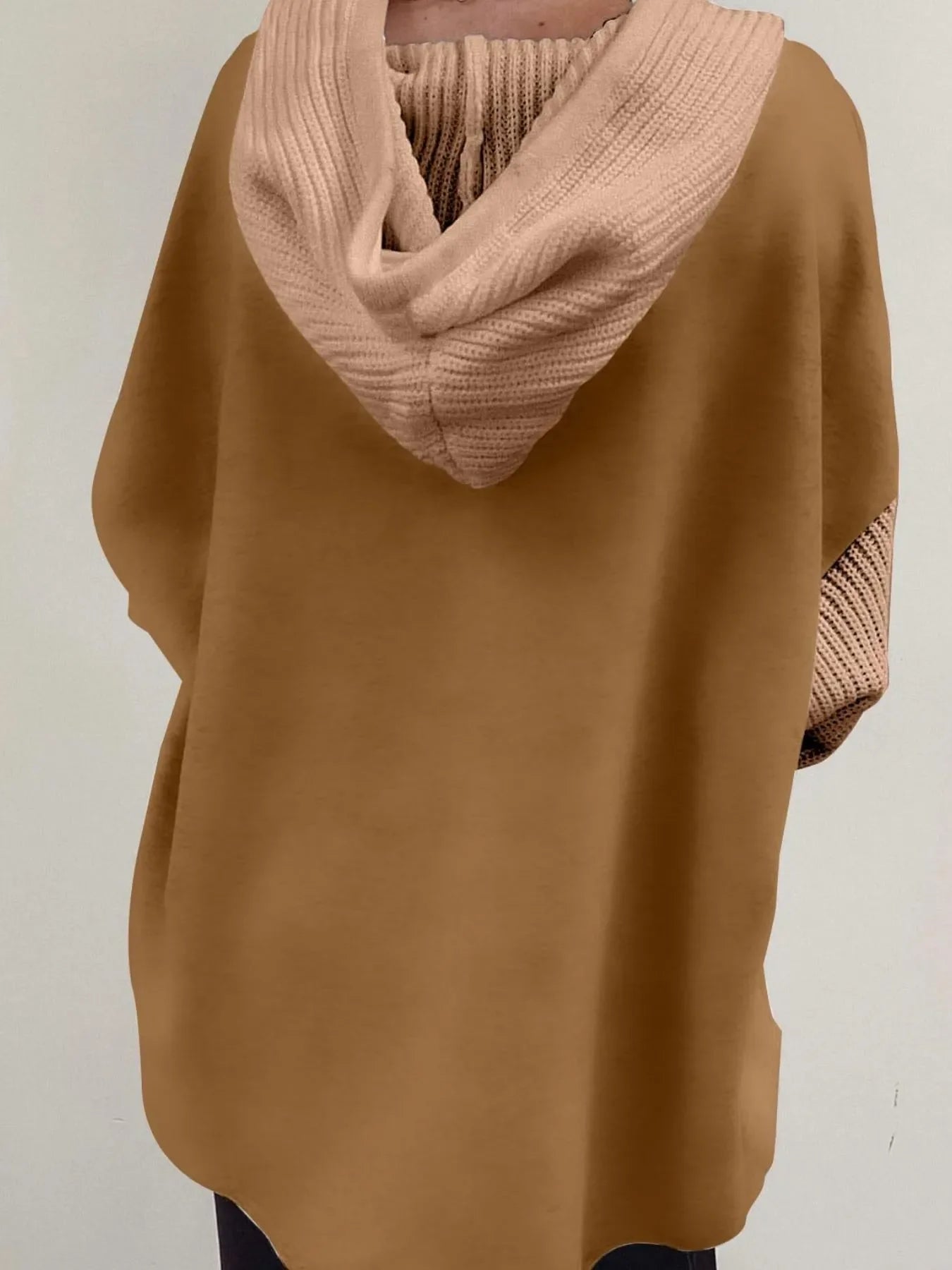 Drawstring Button Front Hoodie