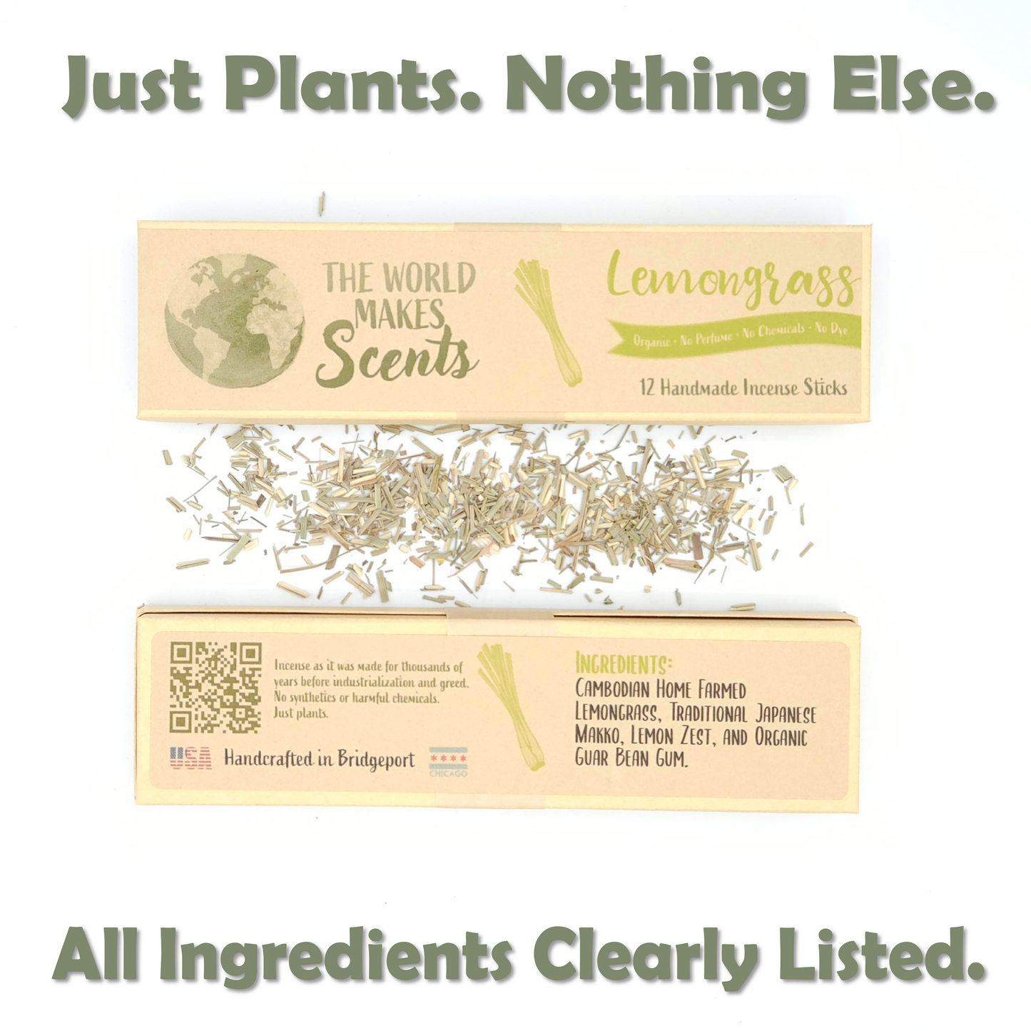 Lemongrass Organic Incense Sticks