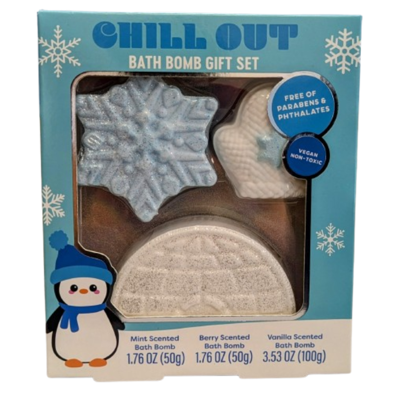 U STYLE Chill Out Bath Bomb Gift Set (3 Ct)