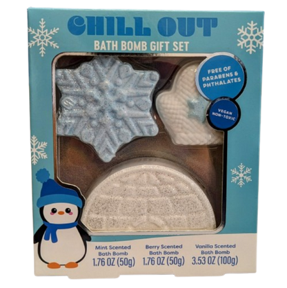 U STYLE Chill Out Bath Bomb Gift Set (3 Ct)