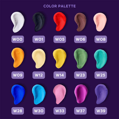 OKTO Colors Mix Air Clay (L Size)