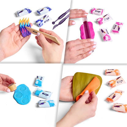 OKTO Colors Mix Air Clay (L Size)