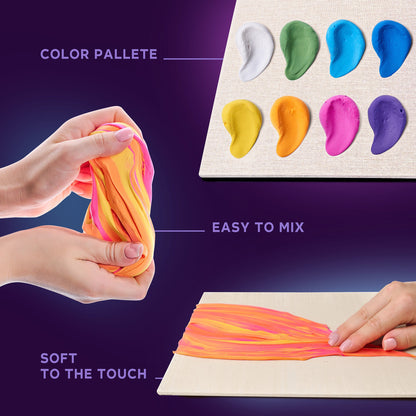 OKTO Air-Dry Clay 3D Painting Kit – #parkguellbarcelona (11.8 x 15.7 in)