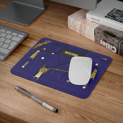 Blue Moschino Desk Mouse Pad