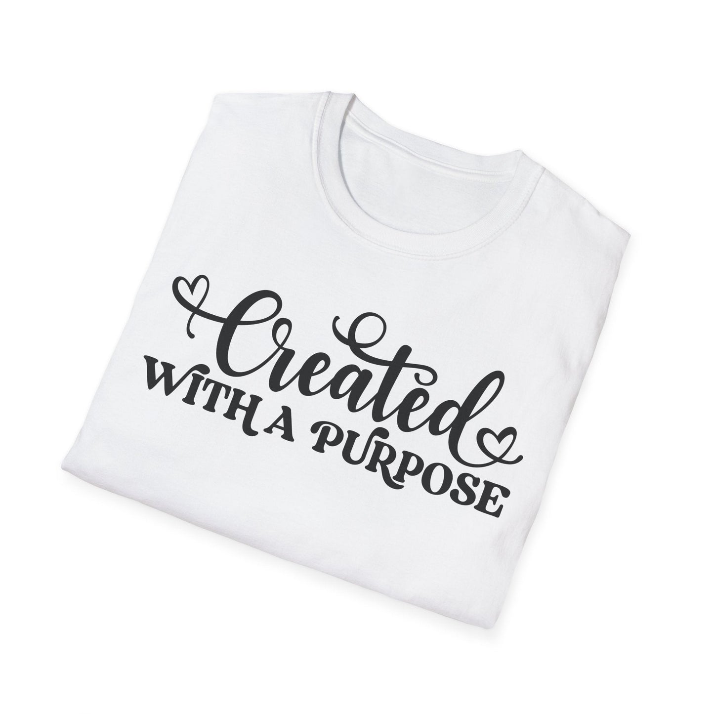 Created with a Purpose Unisex Softstyle T-Shirt