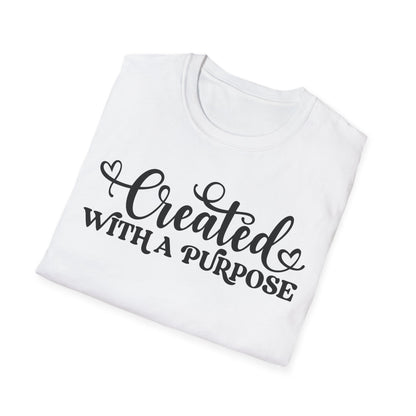 Created with a Purpose Unisex Softstyle T-Shirt