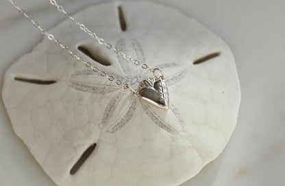 Holy Hearts™ Chaste Heart Of St. Joseph Necklace In Sterling Silver