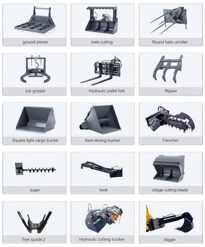 72V 16.4kWh Curiosity Mini Track Loader Skid Steer