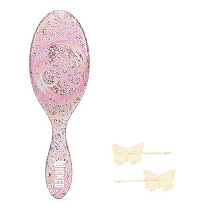 Wet Brush Wicked Glinda Pink Set with Butterfly Pins