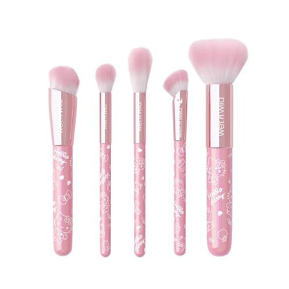 Wet n Wild Hello Kitty 5 Pcs Makeup Brush Set
