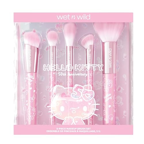 Wet n Wild Hello Kitty 5 Pcs Makeup Brush Set