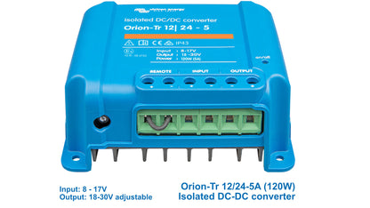 DC-DC Transformers: step up/down converters for 12V, 24V & 48V DC