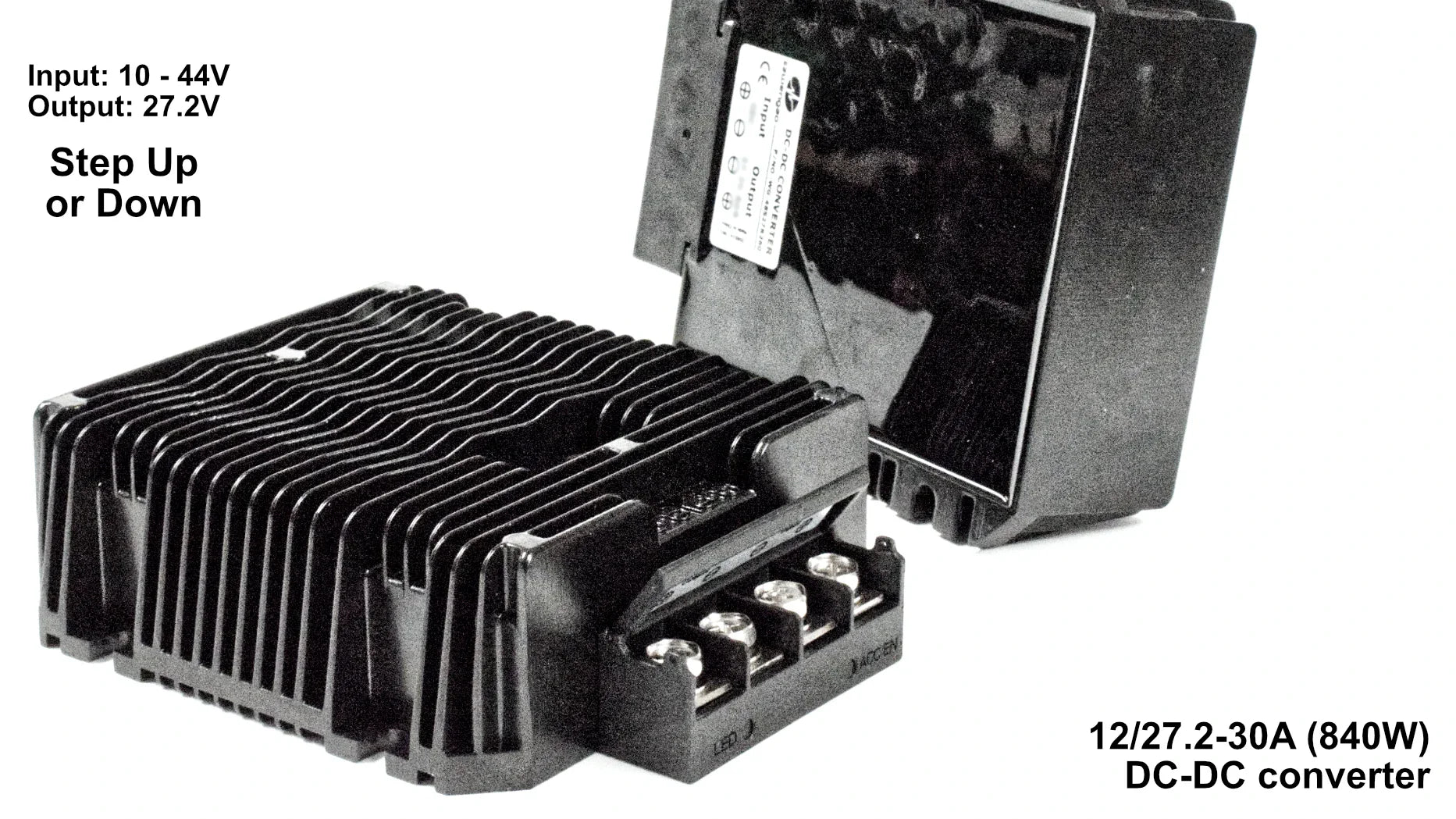 DC-DC Transformers: step up/down converters for 12V, 24V & 48V DC