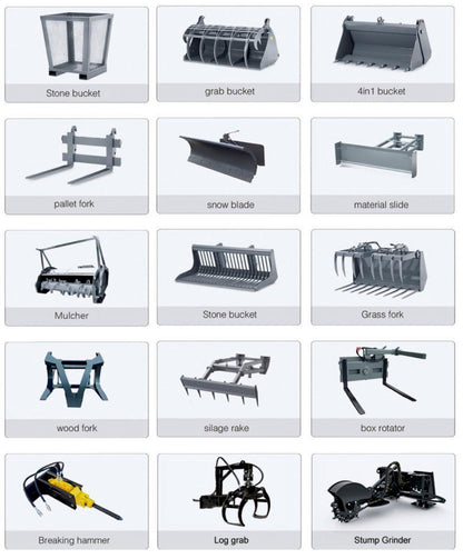 72V 16.4kWh Curiosity Mini Track Loader Skid Steer