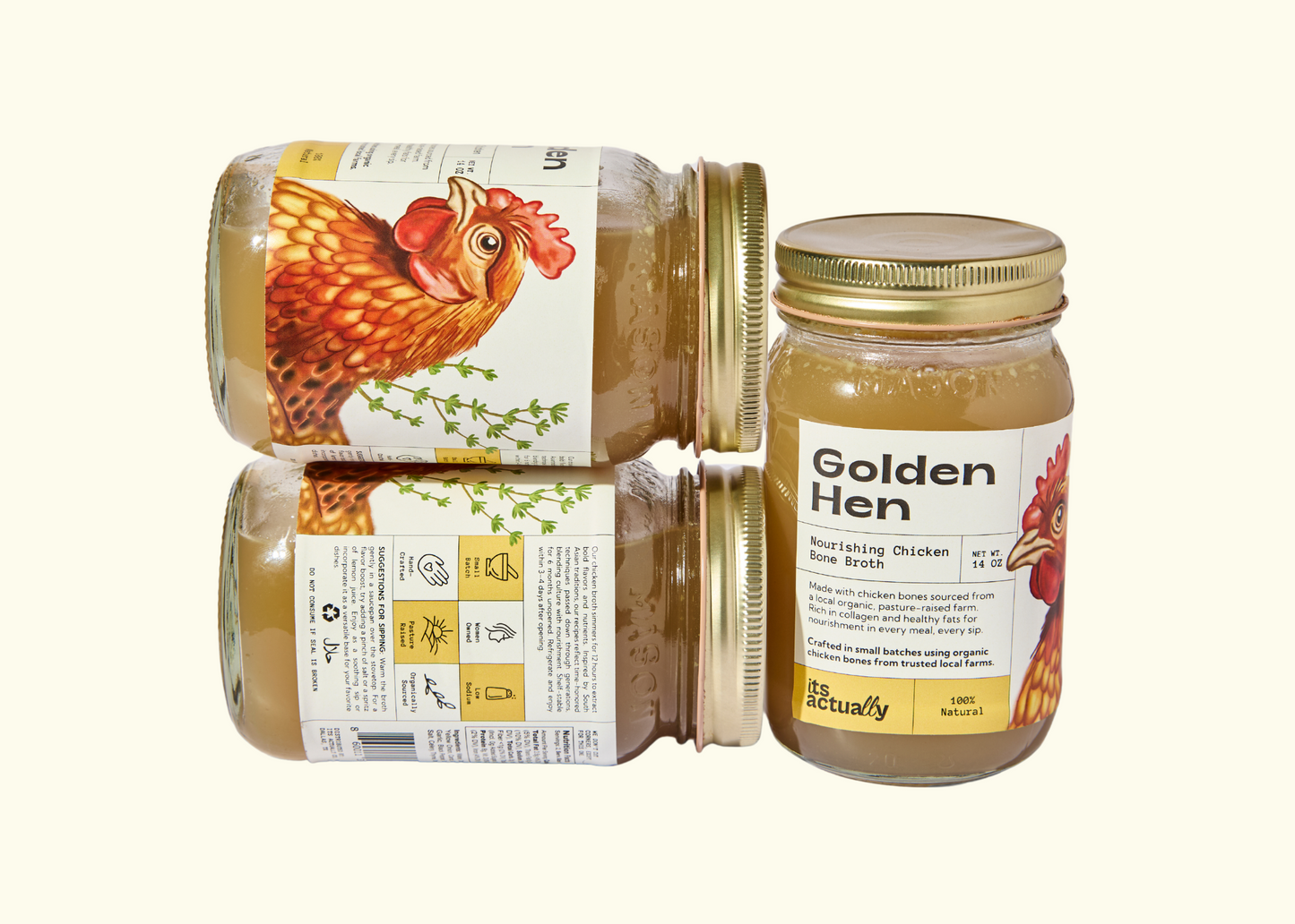 Nourishing Halal Chicken Bone Broth