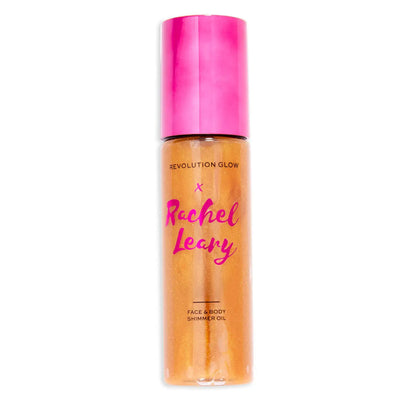REVOLUTION Golden Goddess Face & Body Shimmer Oil