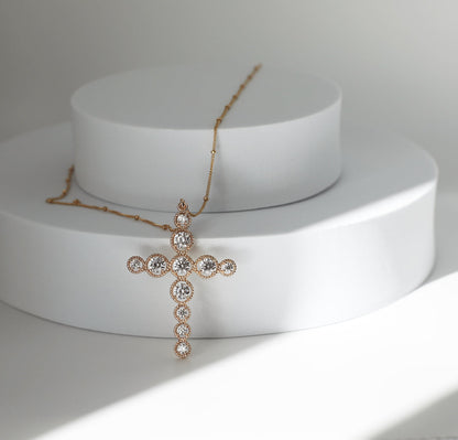 Old World Cross Necklace