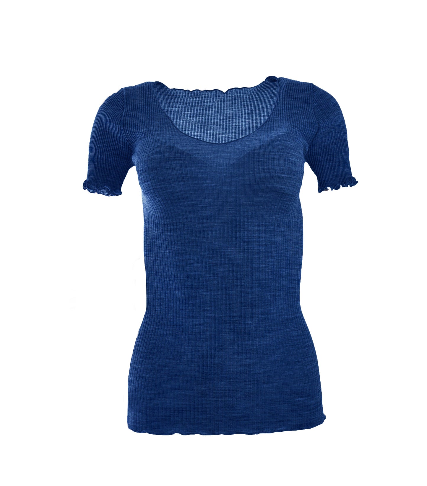 EGi Luxury Wool Silk Women's T-Shirt. Proudly Made in Italy.
