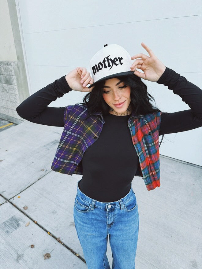 Mother corduroy snapback